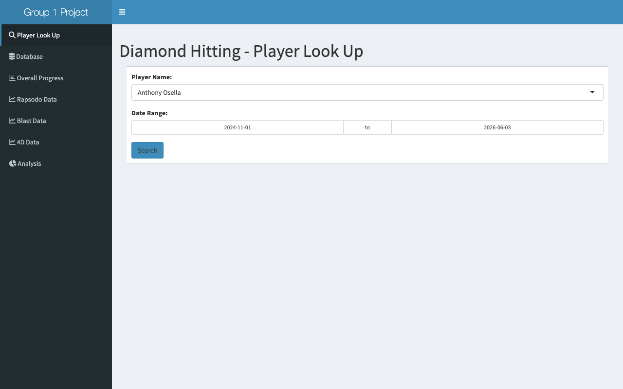 DHD Automated Player Database preview